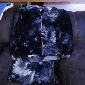 J For Justice Velvet Tie Dye sXL